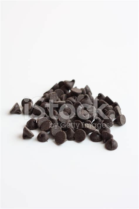 Dark Chocolate Chips Stock Photo | Royalty-Free | FreeImages