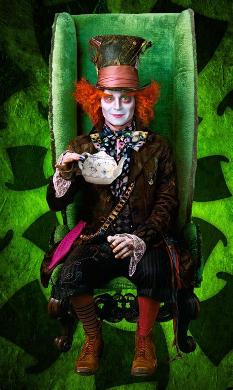 Mad Hatter (Johnny Depp) Photo: Hatter | Cappellaio matto, Costume da ...