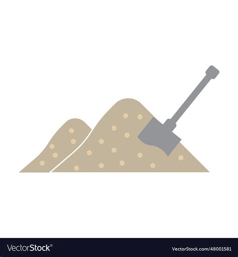 Sand icon Royalty Free Vector Image - VectorStock