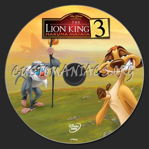 The Lion King 3 dvd label - DVD Covers & Labels by Customaniacs, id: 156329 free download ...