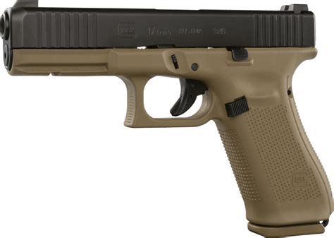 GLOCK 17 GEN5 FR COYOTE 9MM - Guntech Interarms