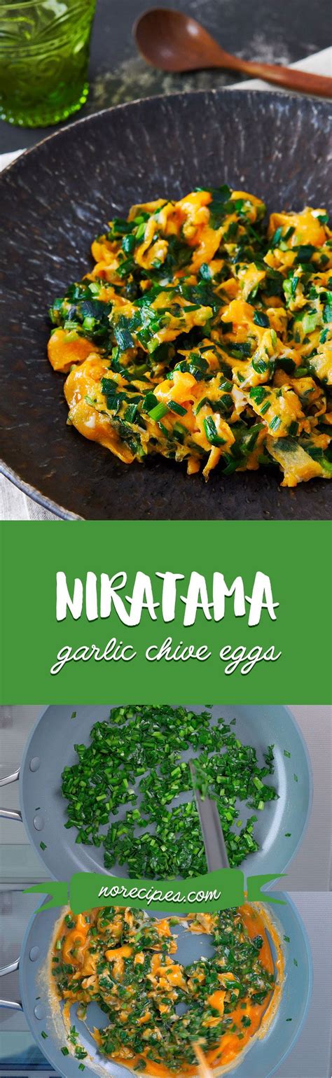 Niratama (ニラ玉) | Recipe | Japanese side dish, Chinese chives, Recipes