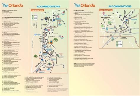 Orlando International Drive hotel map