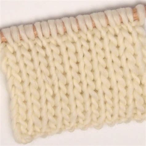 The Double Stockinette Stitch Pattern has a beautiful, smooth finish. The smooth stitch texture ...