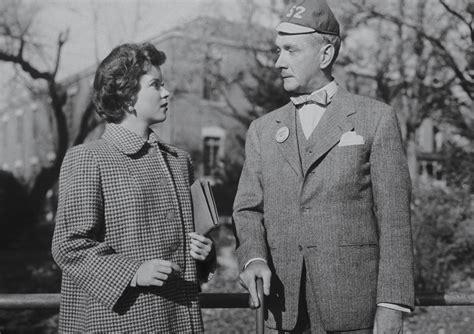 Shirley Temple and Clifton Webb in "Mr. Belvedere Goes to College."