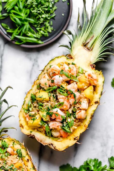 Pineapple Shrimp Fried Rice - Skinnytaste