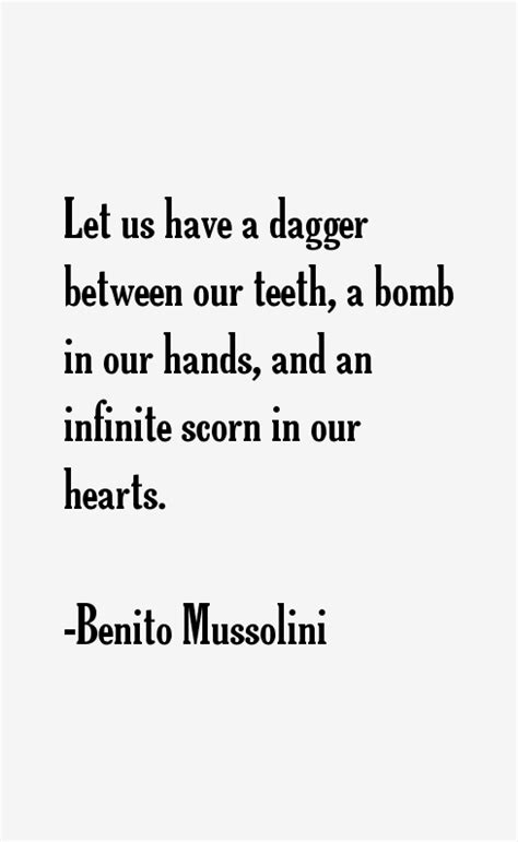 Benito Mussolini Quotes & Sayings