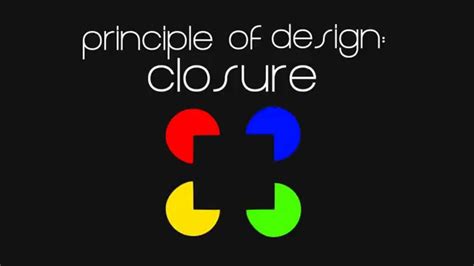 Principle of Design - Closure - YouTube