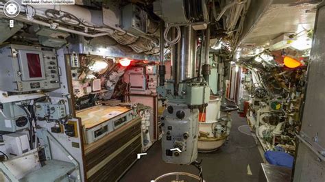 See the Inside of a Submarine on Google Street View | Google street view, Submarine ...