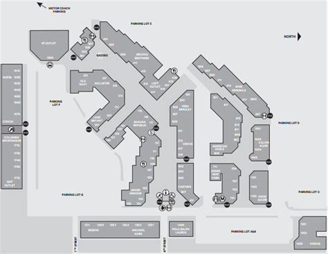 Michigan City Outlet Mall Map | Zoning Map