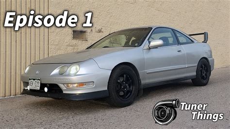 Turbo B18B1 Integra Build Part 1 | TunerThings - YouTube