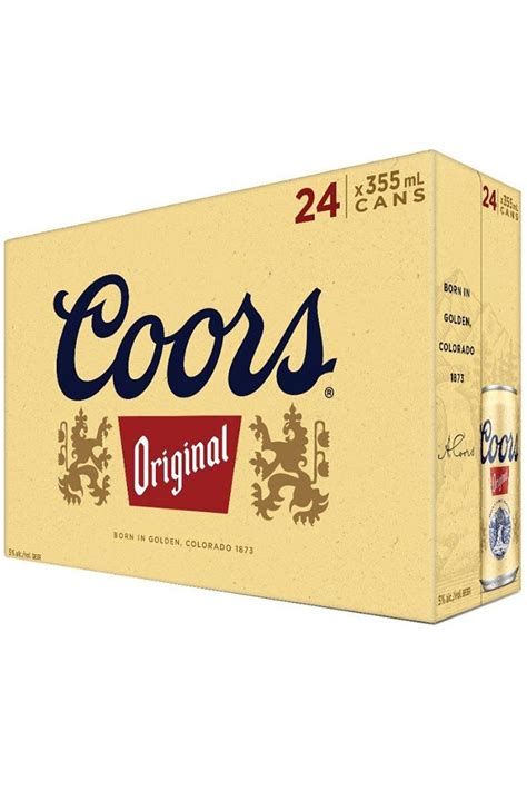 COORS ORIGINAL, 355ML 24UC CAN - Every Wine & Spirits