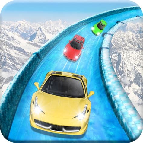 Frozen Water Slide Car driving simulator by Ahmed Malik