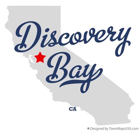 Map of Discovery Bay, CA, California