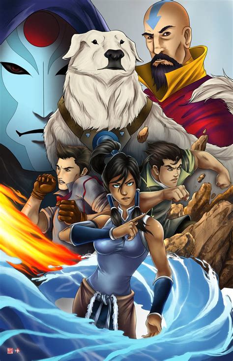 Legend of Korra by =TyrineCarver on deviantART | Legend of korra, Korra, Avatar airbender