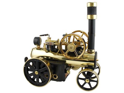 Working Brass Model Steam Engine (LOCOMOBILE) - From Gyroscope.com