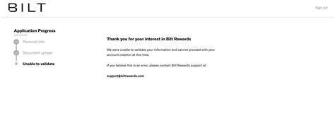 Bilt Card Application Error : r/biltrewards