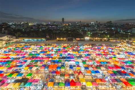 Bangkok Night Market Map