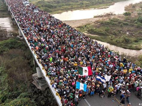 Mexican Government Busing 1700 Caravan Migrants to Unsecured Texas ...