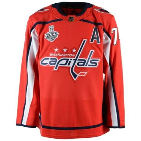 John Carlson Signed Washington Capitals 2018 Stanley Cup Final ...