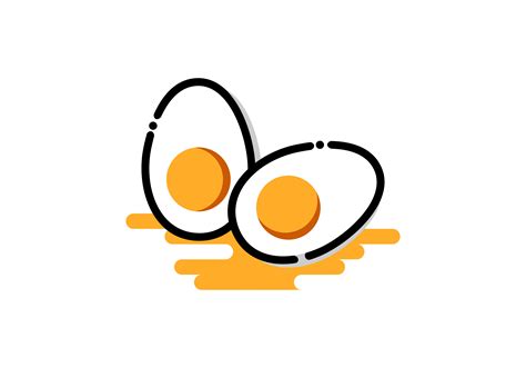 Egg Icon, Mbe Style Logo Graphic by DEEMKA STUDIO · Creative Fabrica