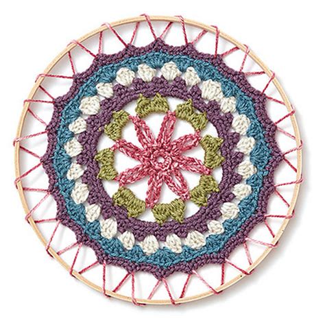 WWDD: 8 Mandala Patterns I Used for My DIY Crochet Mandala Wall Hanging | Crochet | Interweave