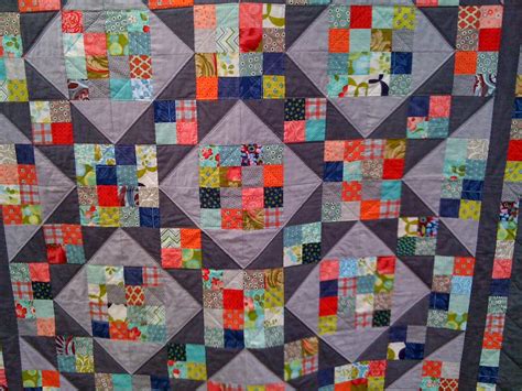 JulieLou : Finished - Jacob's Ladder Quilt