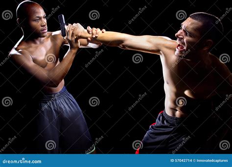 Disarming a Gun stock photo. Image of aikido, handgun - 57042714