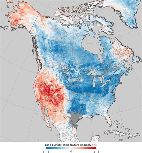 It’s Cold—And Hot—in North America