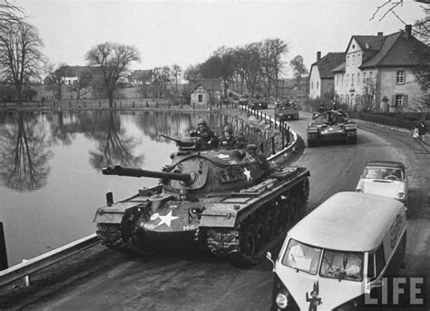 M48 Patton tanks in Germany Vw Vintage, Vintage Photos, Vintage ...