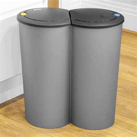 Circular Duo Recycling Bin : Amazon.co.uk: Home & Kitchen