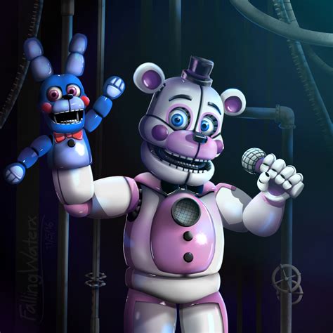 Fnaf Funtime Freddy Bon Bon Fnaf Funtime Freddy Fanart Hd Png | The ...