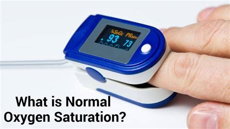 What Is Normal Oxygen Saturation Range? Signs You Need Medical Help