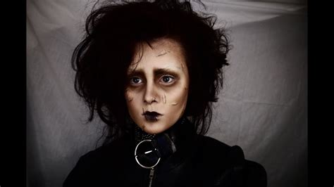 Edward Scissorhands Makeup Tutorial - YouTube