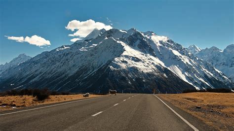 mountains, Landscape, Nature, Mountain, Road Wallpapers HD / Desktop and Mobile Backgrounds