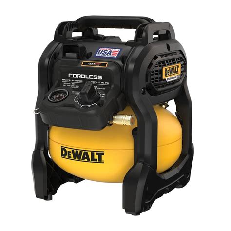 DeWALT Flexvolt 2.5 Gallon Pancake Air Compressor - Residential ...