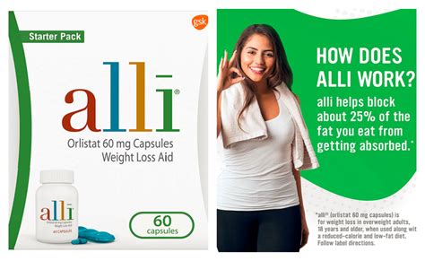 HUGE Stacking Savings! alli Diet Weight Loss Supplement Pills, Starter Pack, 60 count {Amazon ...