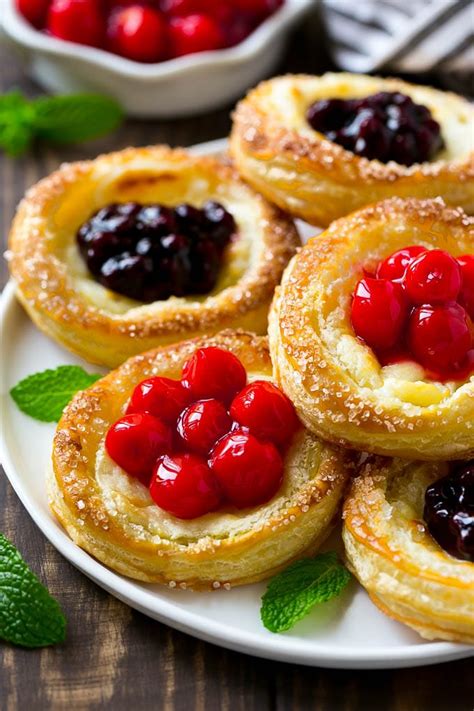 easy cream cheese danish puff pastry