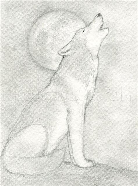 How To Draw A Howling Wolf, Step by Step, Drawing Guide, by ...