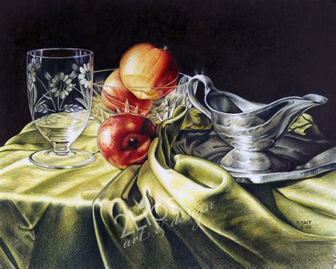 Colour Pencil Drawing Still Life - bestpencildrawing