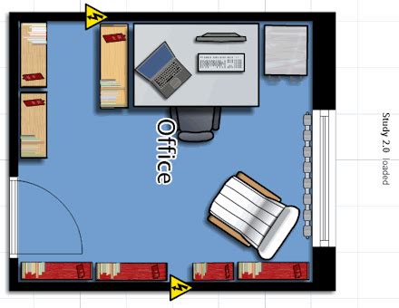 Study Room Floor Plan