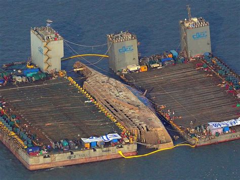 South Korea Tries To Raise Sewol Ferry Nearly 3 Years After Deadly ...