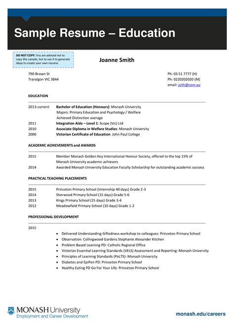 Teacher Assistant Resume Without Working Experience | Templates at allbusinesstemplates.com