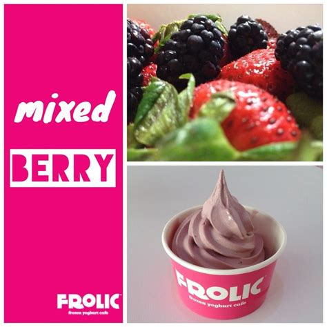 Just. A. Bit. Excited. Mixed berry flavour has arrived at Frolic! Enjoy 🍓🍓🍓 | Mixed berries ...