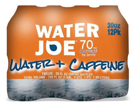 Learn About Water Joe Caffeinated Water | Water Joe