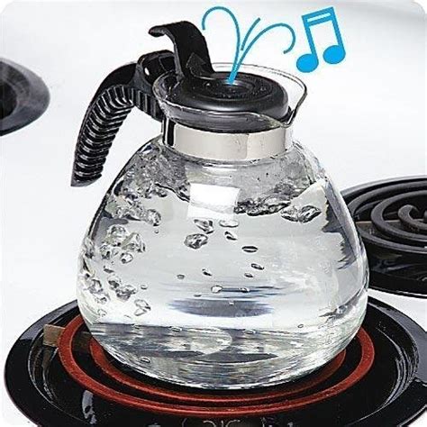 12 Cup Glass Whistling Kettle for Gas & Electric Stoves | Best Tea Kettles and Tea Pots