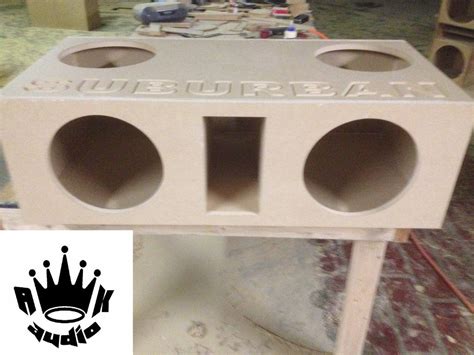 Chevy Suburban 4 12" Chevy Speaker Box Sub Subwoofer Enclosure Big Bas ...