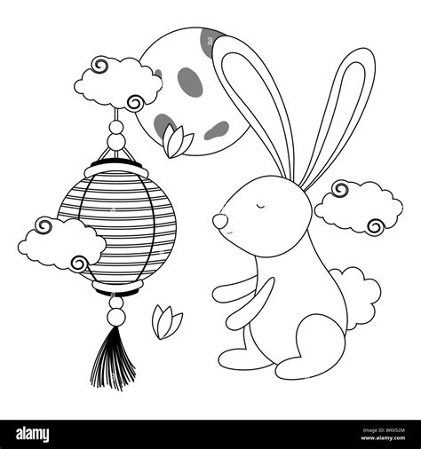 18 Mid Autumn Festival Coloring Pages - Printable Coloring Pages