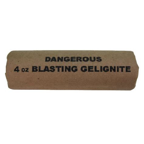 Gelignite 4oz Stick - Inert Replica - Inert Products LLC