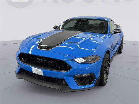 Brand New 2022 Mustang Mach-1 Premium Grabber Blue, Black Leather ...